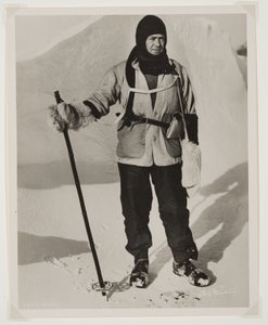 Kapitein Scott (1868-1912) tijdens de Terra Nova-expeditie (1910-13) naar de Zuidpool door Herbert Ponting