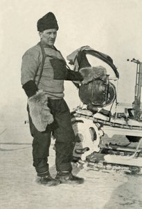 Hoofd Stoker Lashly Die de Albert Medaille Ontving, 1911, 1913