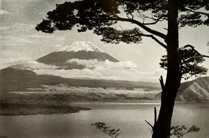 Fuji vanaf het Meer Motosu