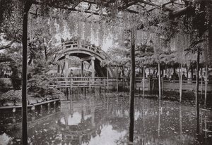 Kameido door Herbert Ponting