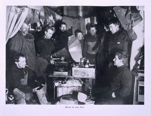 Muziek in de hut (incl. Kapitein Scott), uit 
