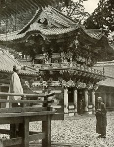 De Yomei-poort in Nikko, 1910