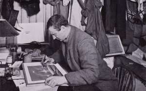 "Voor Wilson, als kunstenaar, waren er compensaties" door Herbert Ponting