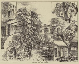Fountains Hall, Ripon, Yorkshire door Herbert Railton