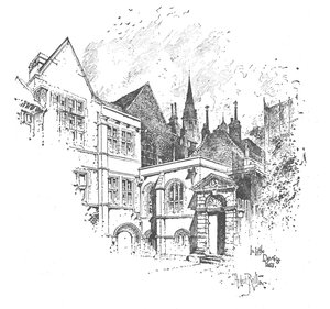 In Little Deans Yard, 1890