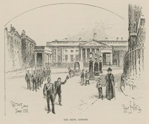 De Munt Londen door Herbert Railton