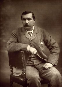 Portret van Sir Arthur Conan Doyle, 1893