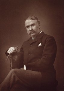 Portret van Sir William Schwenck Gilbert 1836-1911