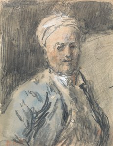 Portret van een man door Hercules Brabazon Brabazon