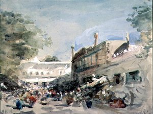 Straatscène in Delhi