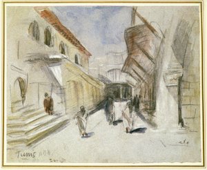 Tunis door Hercules Brabazon Brabazon