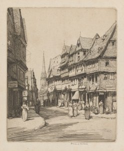 De straat van de drie koningen door Herman Armour Webster