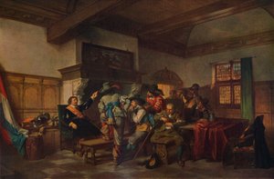 Het Verhaal van de Krijger, ca. 1861, 1938 door Herman Frederick Carel Ten Kate