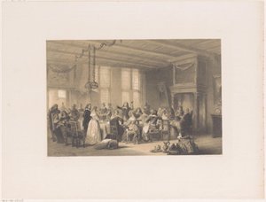 Toost tijdens een bruiloftsmaal in de zeventiende eeuw door Herman Frederik Carel ten Kate
