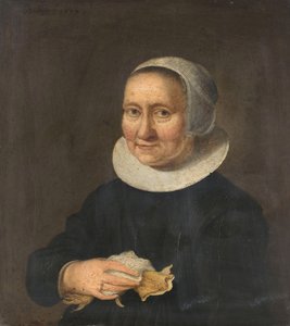 Portret van een vrouw door Herman Meynderts Doncker