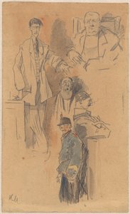 Portret van Jan Hamdorf en W. van der Pluym