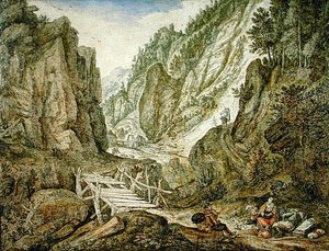 Bergachtig landschap