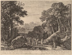 Venus biedt Diana een keuze tussen Cupido en Adonis
