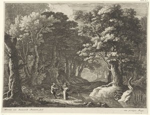 Verzoeking van de H. Antonius de Grote door Herman van Swanevelt
