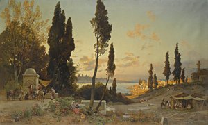 Uitzichten over de Bosporus, Constantinopel