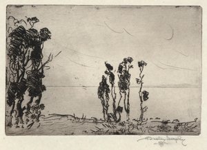 Kustlandschap door Hermann Dudley Murphy