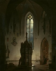 Vervallen kapel door Hermann Dyck