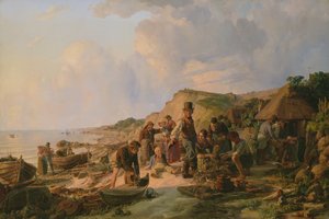 De Thuiskomst van de Visser in Probsteier, 1837