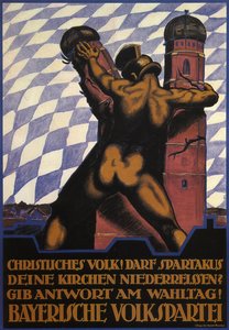 Christenen! Zal Spartacus uw kerken neerhalen, 1919