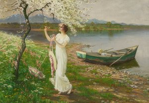 In de lente