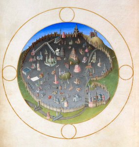 Een plan van Rome, 1412-1416