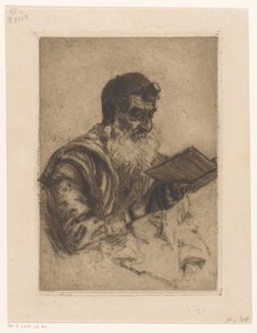 Biddende joodse man
