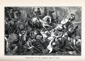 Vernietiging van het Atheense leger in Sicilië, 1882