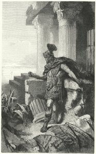 Gaius Marius in ballingschap tussen de ruïnes van Carthago