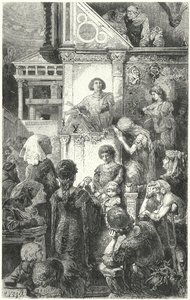 Giovanni Boccaccio leest Dante