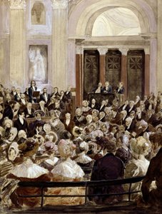 Ontvangst van Victor Hugo bij de Académie Française, Parijs, 3 juni 1841