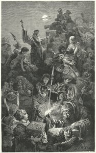 Belegering van de Venetiaanse stad Nicosia door de Ottomanen, 1570 door Hermann Vogel