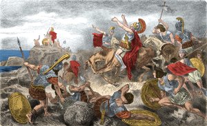 Xenophon trekt zich terug in Perzië