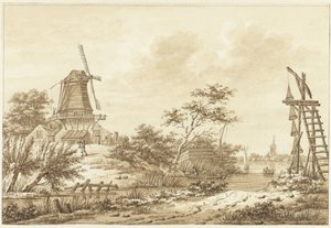 Gezicht bij Zaltbommel