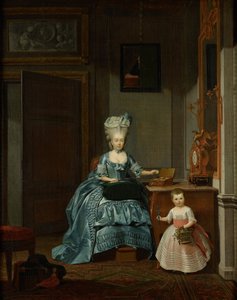 Susanna van Collen née Mogge en haar dochter, 1776