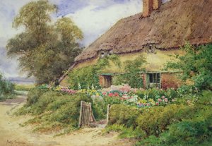 Een huisje in Hythe door Hetty Richards