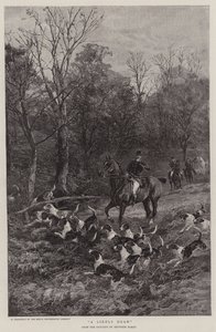 Een waarschijnlijke trekking door Heywood Hardy