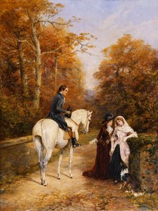 De vredestichter door Heywood Hardy