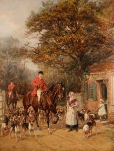 De Tolpoort door Heywood Hardy