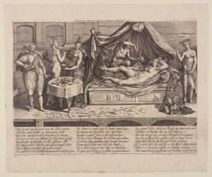Vanitas door Hieronymous Wierix