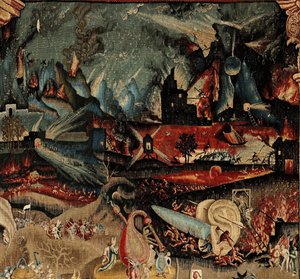 De tuin der lusten. ca. 1560 door Hieronymus (after) Bosch