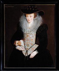 Lady Bennet, c.1509 door Hieronymus (attr. to) Custodis