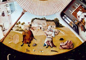 Woede (detail van De Zeven Hoofdzonden en de Vier Laatste Dingen)