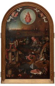 Centraal paneel van het Laatste Oordeel door Hieronymus Bosch