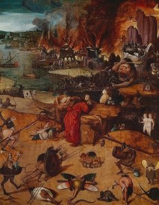 De verzoeking van de heilige Antonius