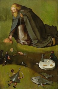 De verzoeking van Sint Antonius door Hieronymus Bosch